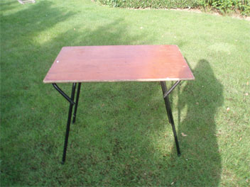 houten tafel
